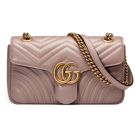 blush pink gucci bag|Gucci pink marmont bag.